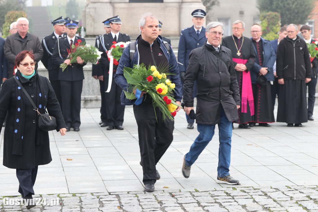Uczcili rocznicę rozstrzelania mieszkańców Gostynia