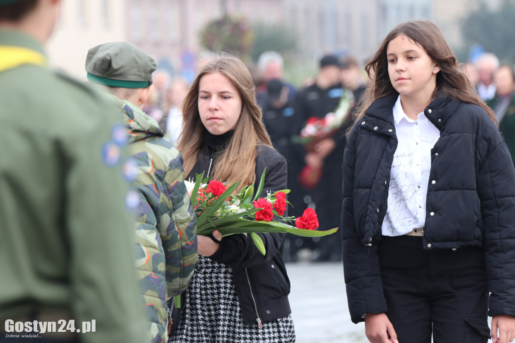 Uczcili rocznicę rozstrzelania mieszkańców Gostynia