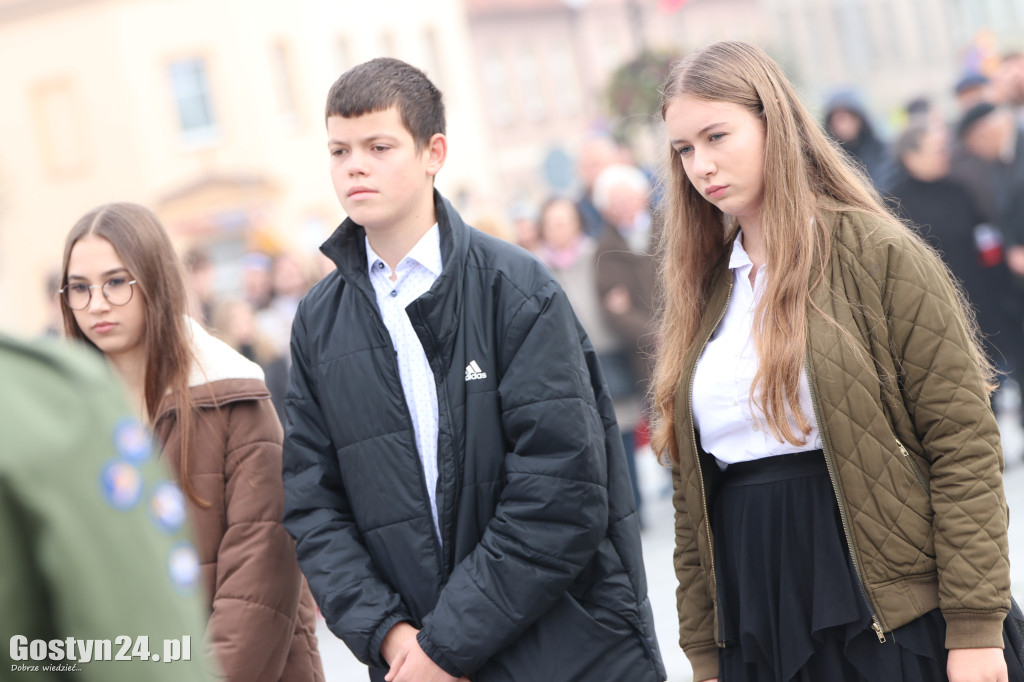 Uczcili rocznicę rozstrzelania mieszkańców Gostynia
