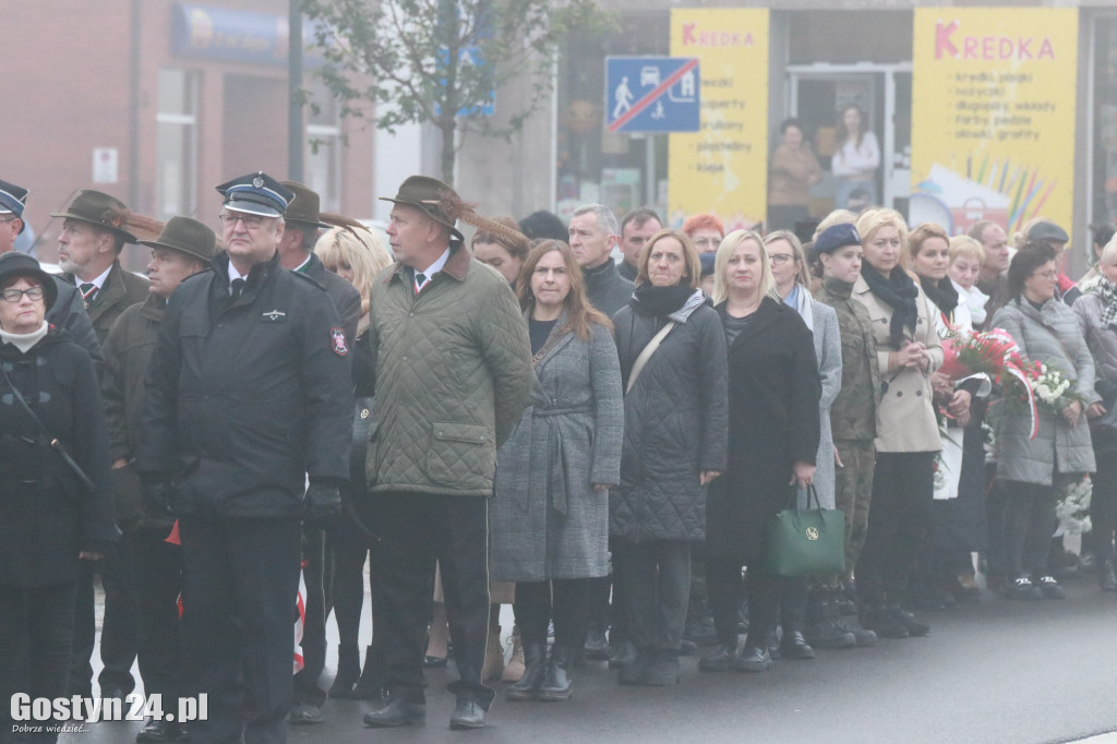 Uczcili rozstrzelanych mieszkańców ziemi krobskiej i pępowskiej