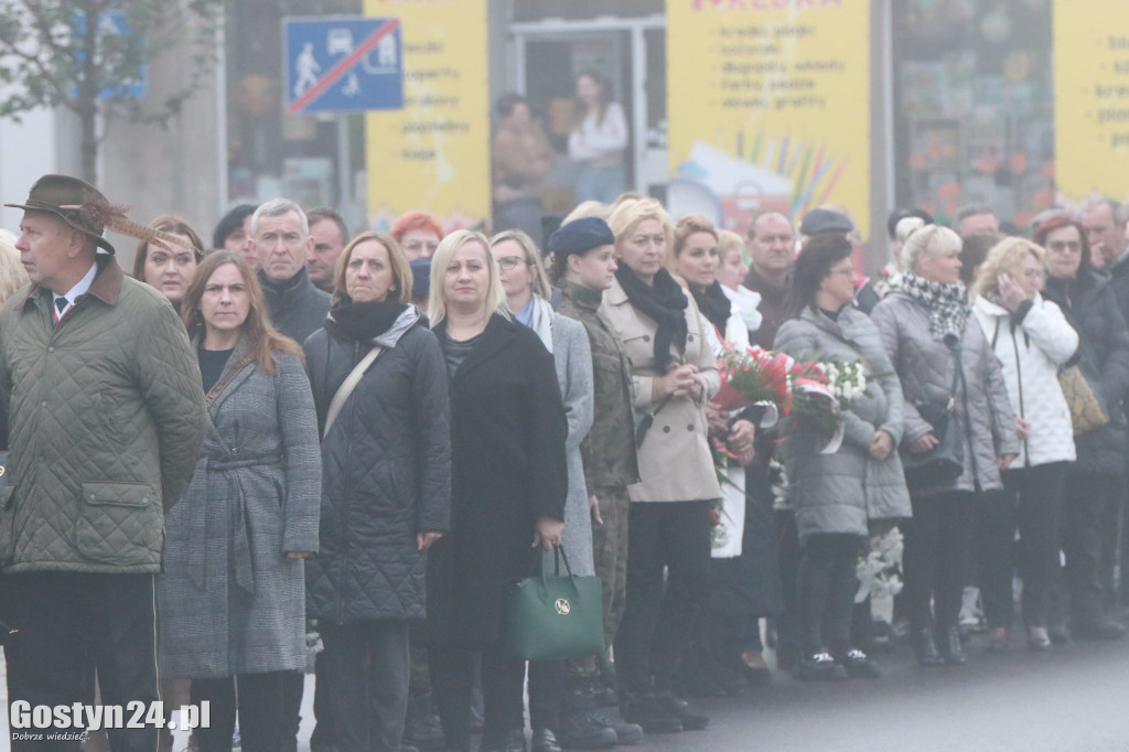 Uczcili rozstrzelanych mieszkańców ziemi krobskiej i pępowskiej