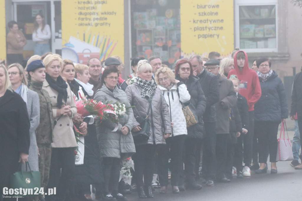 Uczcili rozstrzelanych mieszkańców ziemi krobskiej i pępowskiej