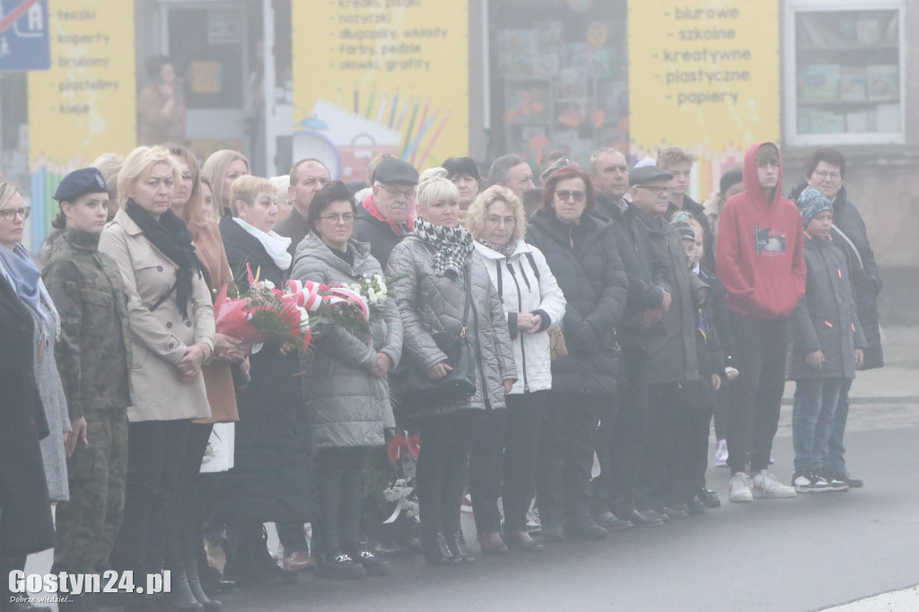 Uczcili rozstrzelanych mieszkańców ziemi krobskiej i pępowskiej