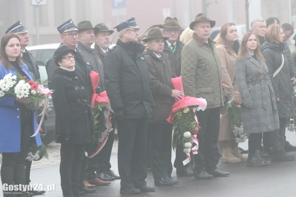 Uczcili rozstrzelanych mieszkańców ziemi krobskiej i pępowskiej