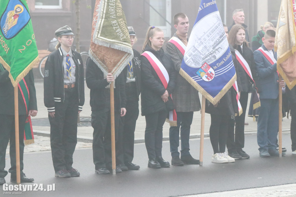 Uczcili rozstrzelanych mieszkańców ziemi krobskiej i pępowskiej