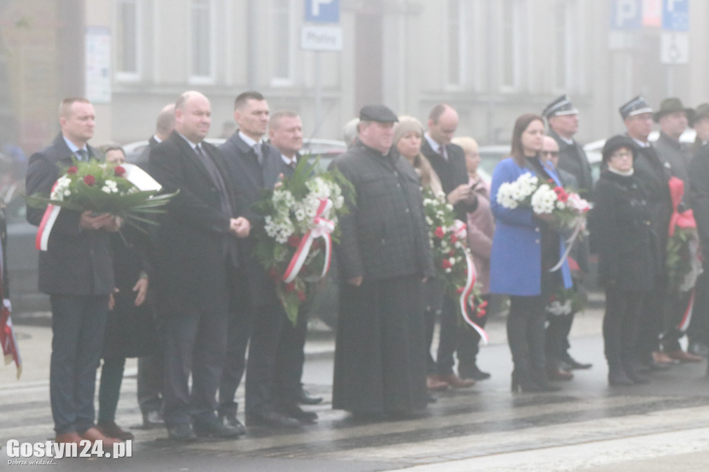 Uczcili rozstrzelanych mieszkańców ziemi krobskiej i pępowskiej