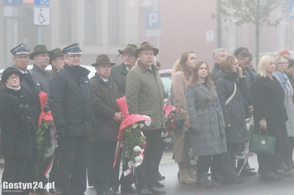 Uczcili rozstrzelanych mieszkańców ziemi krobskiej i pępowskiej