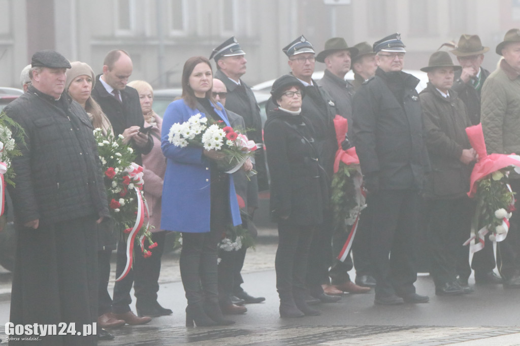 Uczcili rozstrzelanych mieszkańców ziemi krobskiej i pępowskiej