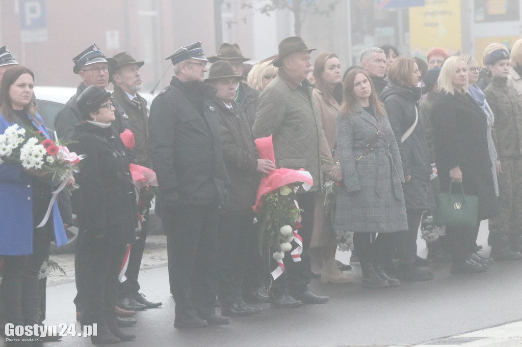 Uczcili rozstrzelanych mieszkańców ziemi krobskiej i pępowskiej