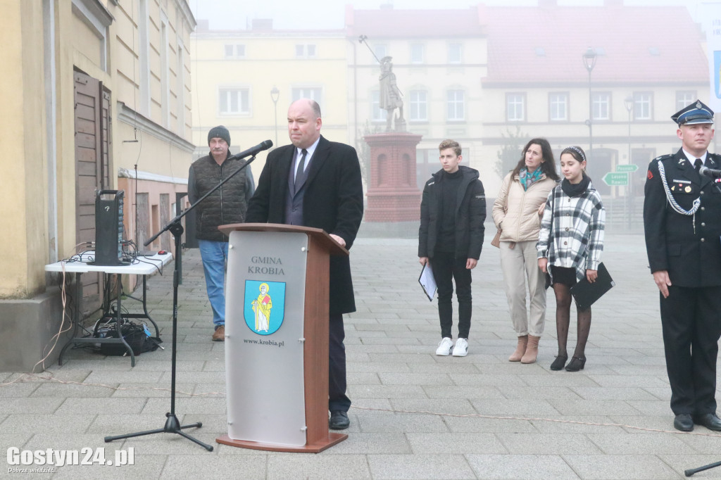 Uczcili rozstrzelanych mieszkańców ziemi krobskiej i pępowskiej