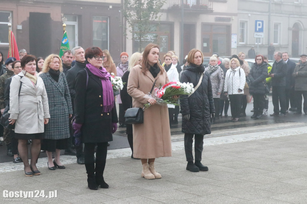 Uczcili rozstrzelanych mieszkańców ziemi krobskiej i pępowskiej