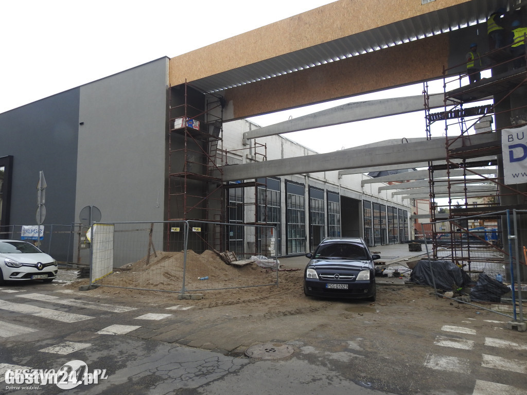 Budowa Galerii Goplana w Lesznie