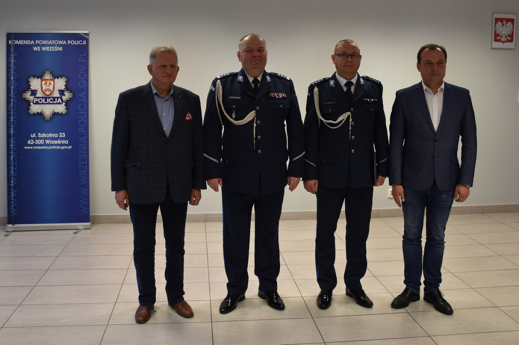 Gostyński policjant komendantem we Wrześni