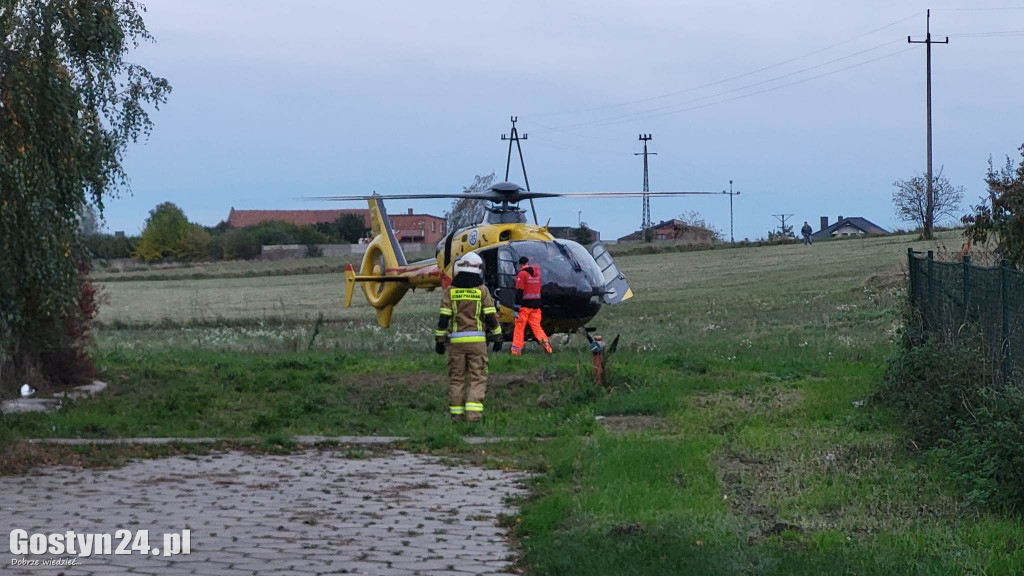 Śmigłowiec LPR lądował w Piaskach