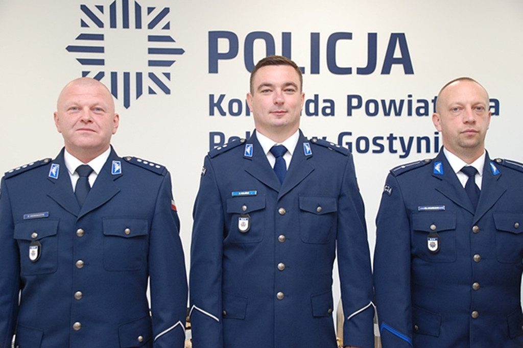 Awanse gostyńskich policjantów