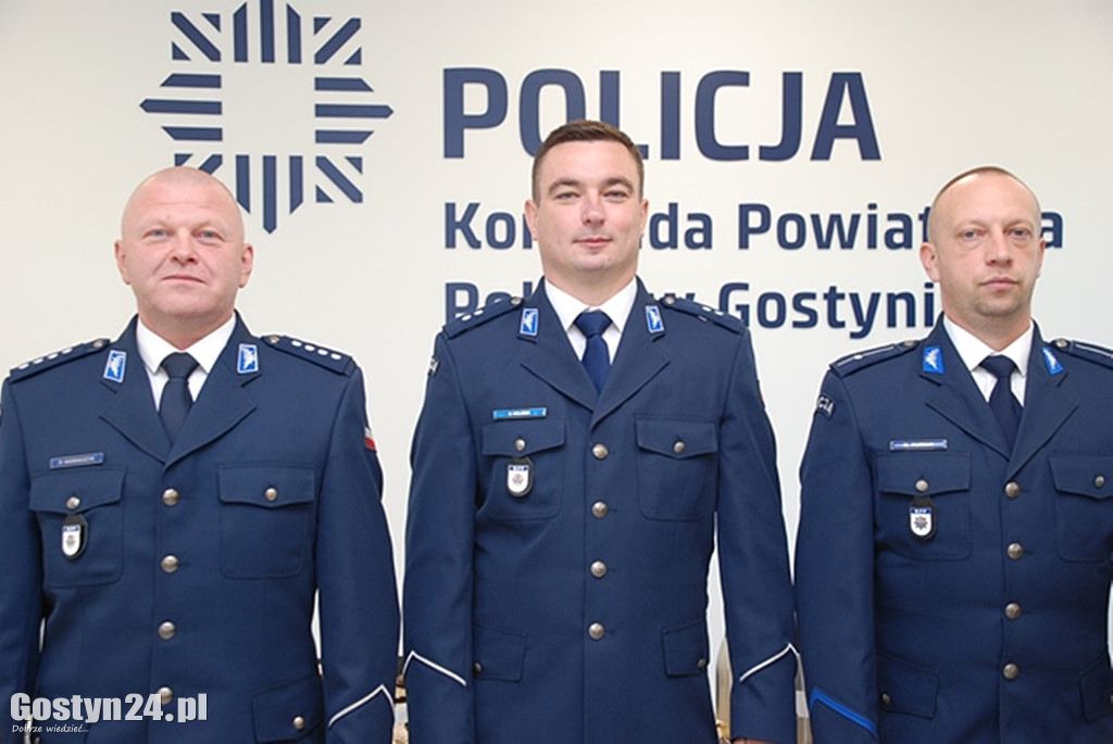 Awanse gostyńskich policjantów