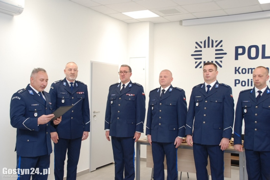 Awanse gostyńskich policjantów