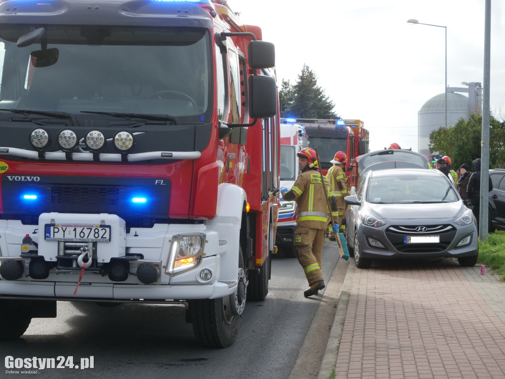 Gostyń. Kolizja na ul. Nad Kanią