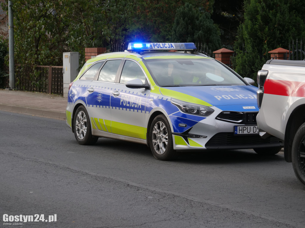 Gostyń. Kolizja na ul. Nad Kanią