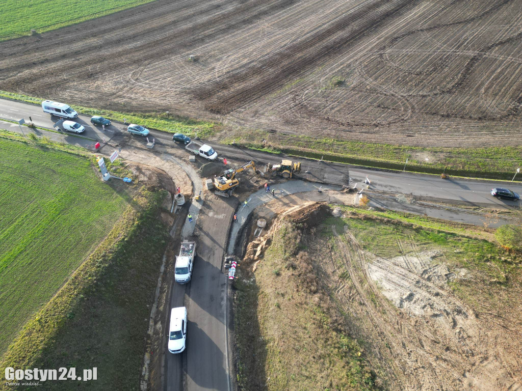 Przebudowa drogi dojazdowej do strefy gospodarczej w Grabonogu