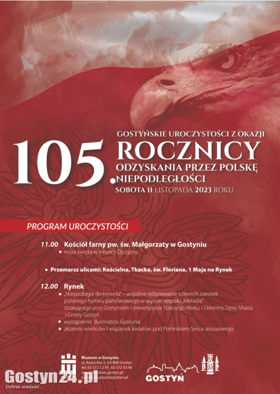 Plany narodowych obchodów w gminach powiatu gostyńskiego