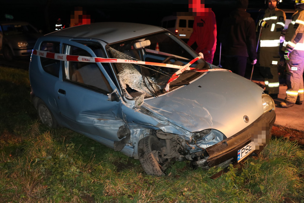 Zdarzenie na trasie Bodzewo - Bodzewko Drugie