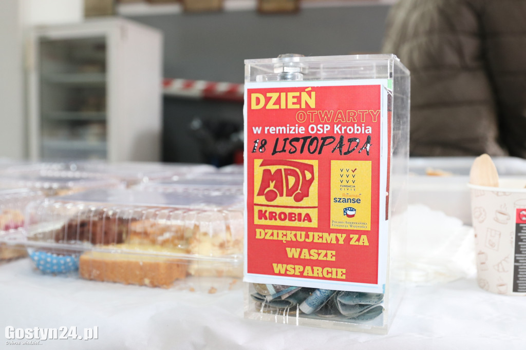 Dzień Otwarty w remizie OSP Krobia