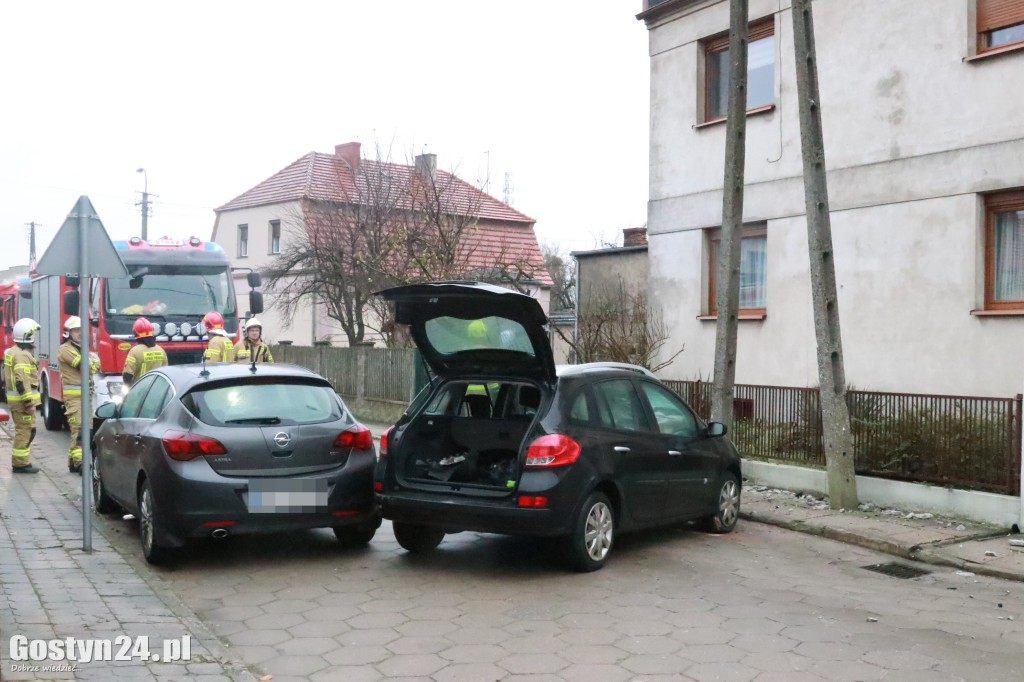 Kolizja na ul. Wschodniej w Piaskach