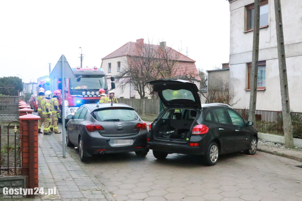 Kolizja na ul. Wschodniej w Piaskach