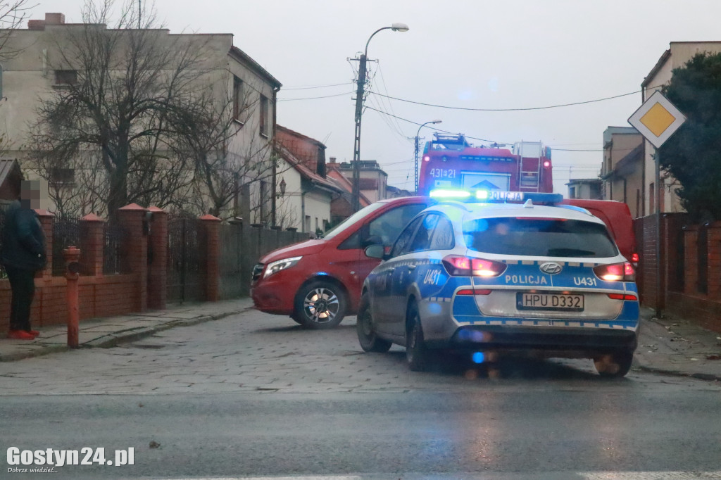 Kolizja na ul. Wschodniej w Piaskach