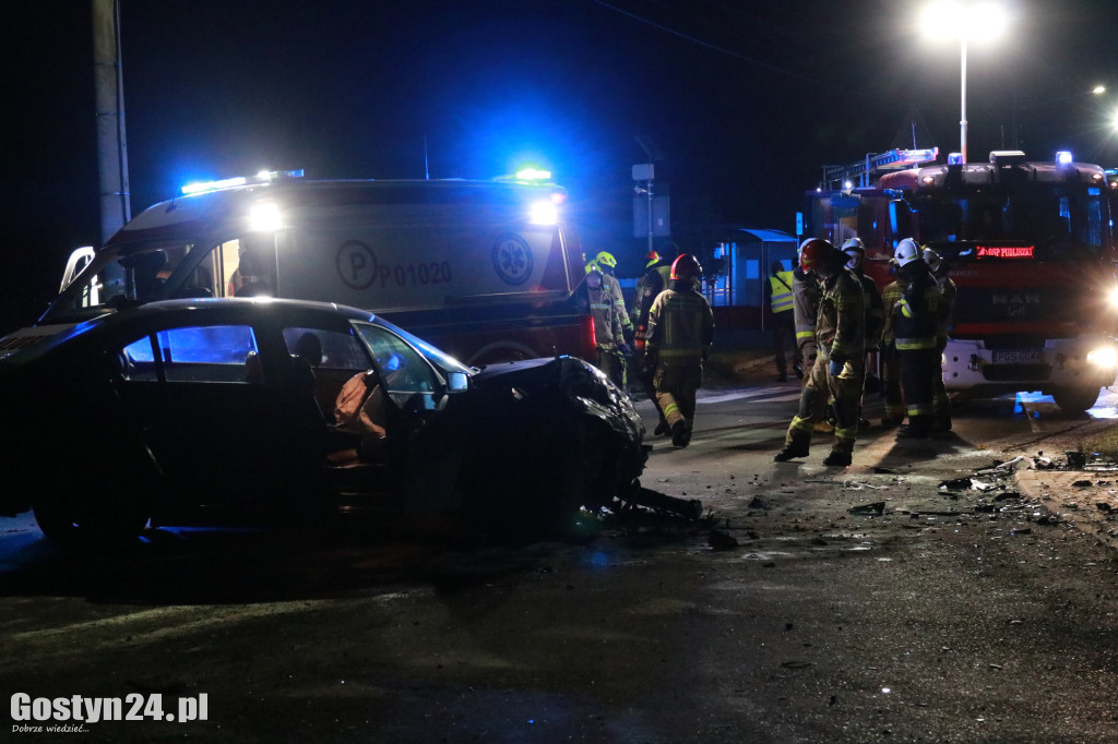 Wypadek w miejscowości Karzec.