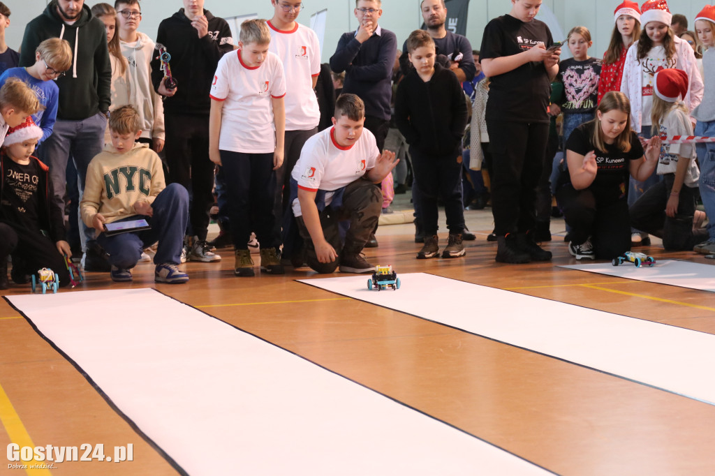 Mikołajkowa Ligia Robotyki w SP 1 w Gostyniu