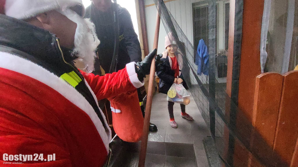 Korowód św. Mikołaja przejechał przez Domachowo