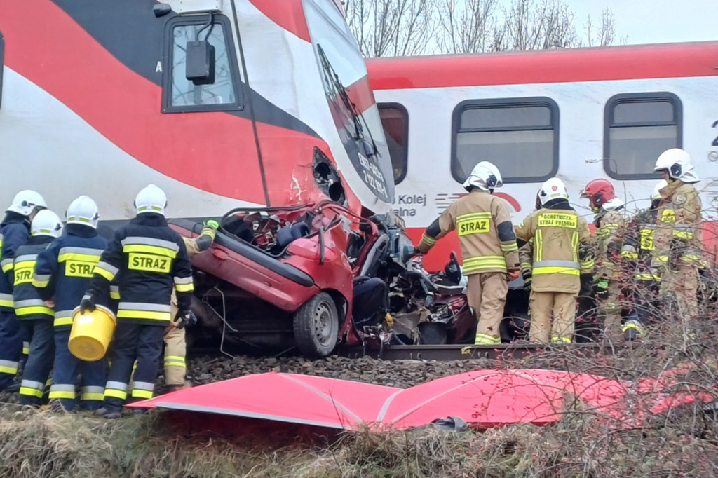 Tragiczny wypadek na przejeździe kolejowym