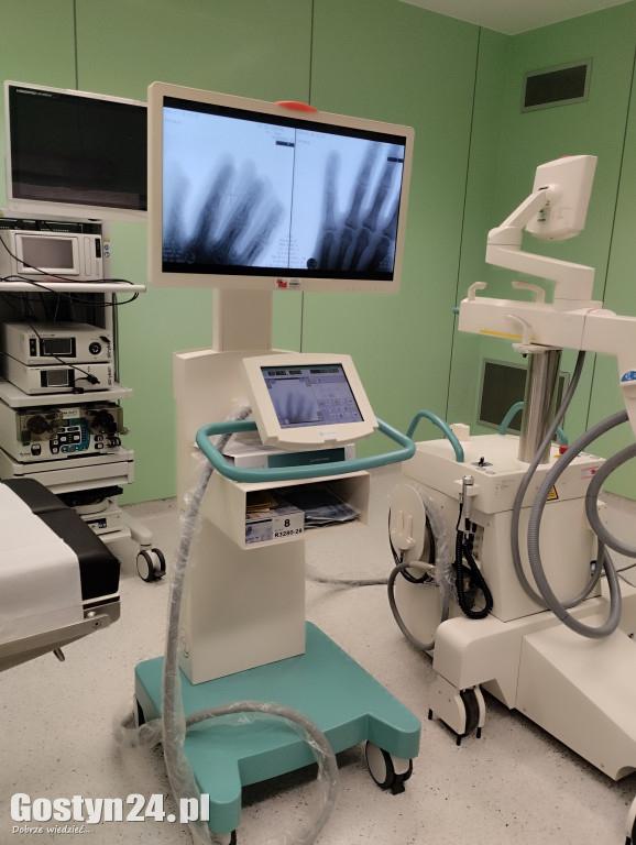 Nowy aparat RTG z ramieniem C na sali operacyjnej SPZOZ Gostyń