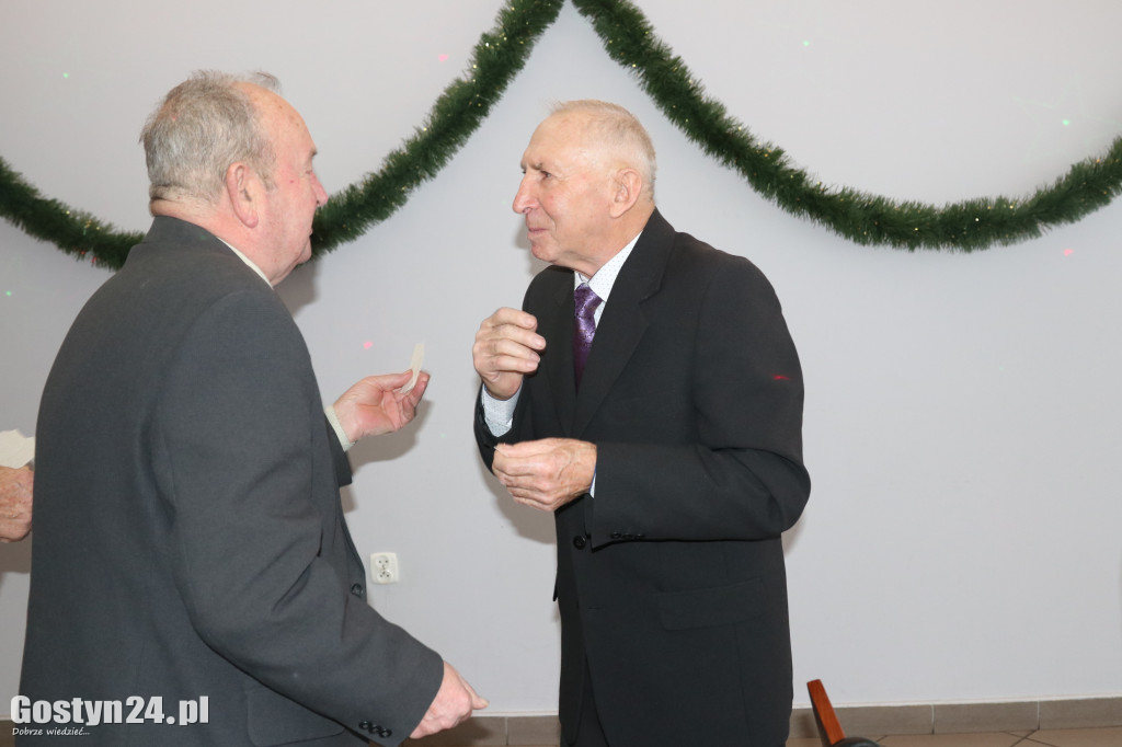 Wigilijne spotkanie najstarszych członków PZERiI w Gostyniu