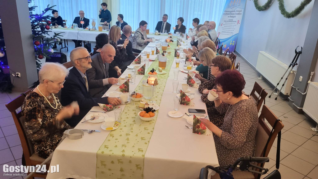 Spotkanie wigilijne stowarzyszenia chorych na stwardnienie rozsiane