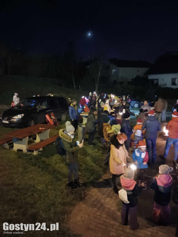 Korowód św. Mikołaja w prawobrzeżnej części Gostynia