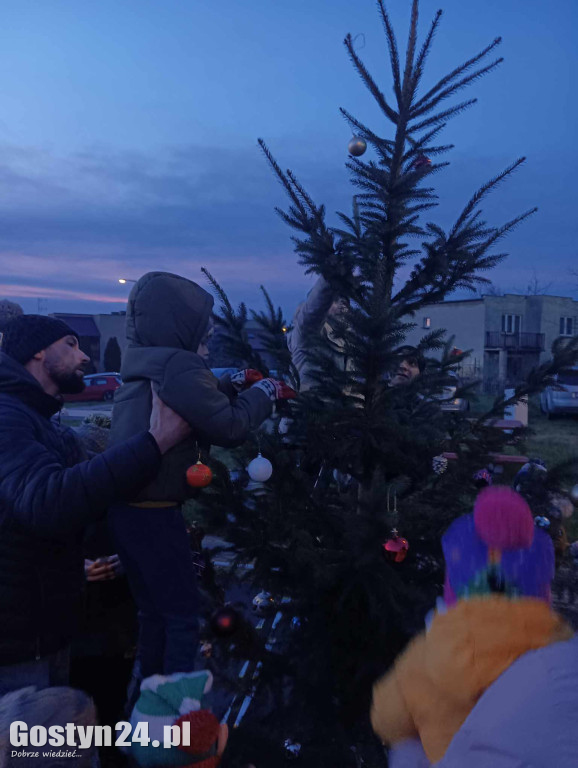 Korowód św. Mikołaja w prawobrzeżnej części Gostynia