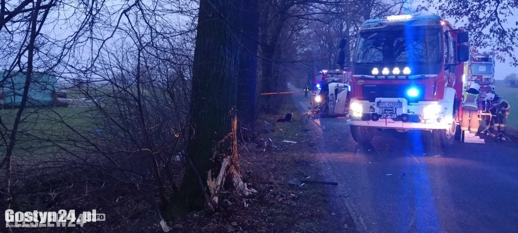 Zdarzenie na trasie Dobrzyca - Koźmin Wlkp.