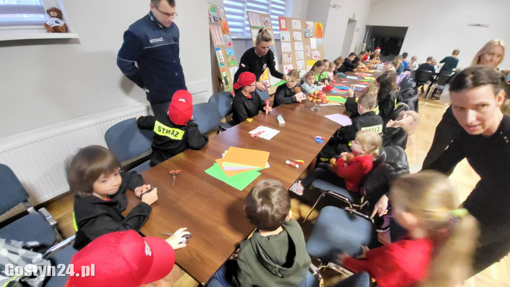 Rozstrzygnięcie konkursu i świąteczna zajęcia z ZOSP RP Piaski