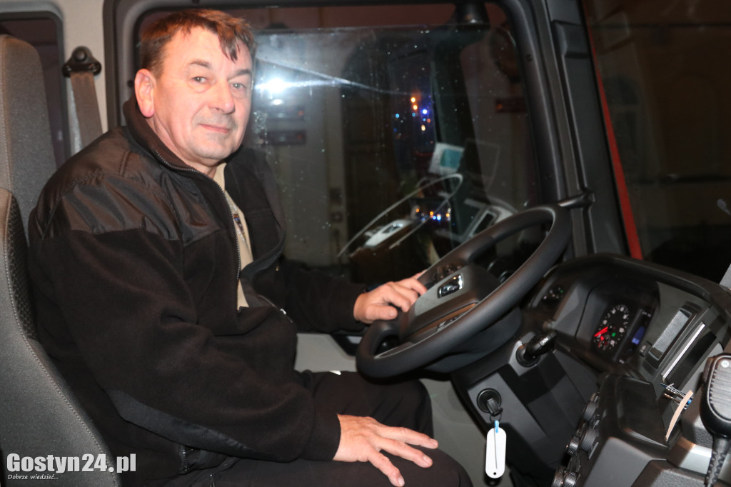 Nowy wóz strażacki dotarł do OSP Borek Wlkp.