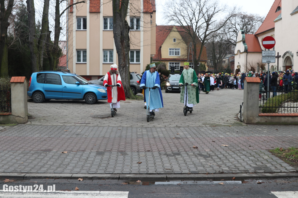Orszak Trzech Króli przeszedł przez Gostyń