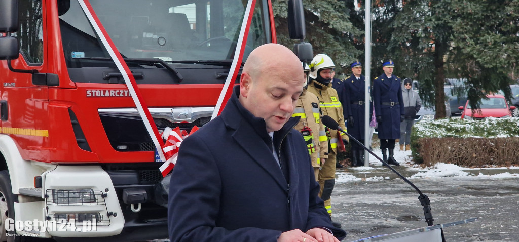 Przekazanie samochodów dla OSP Poniec i OSP Godurowo