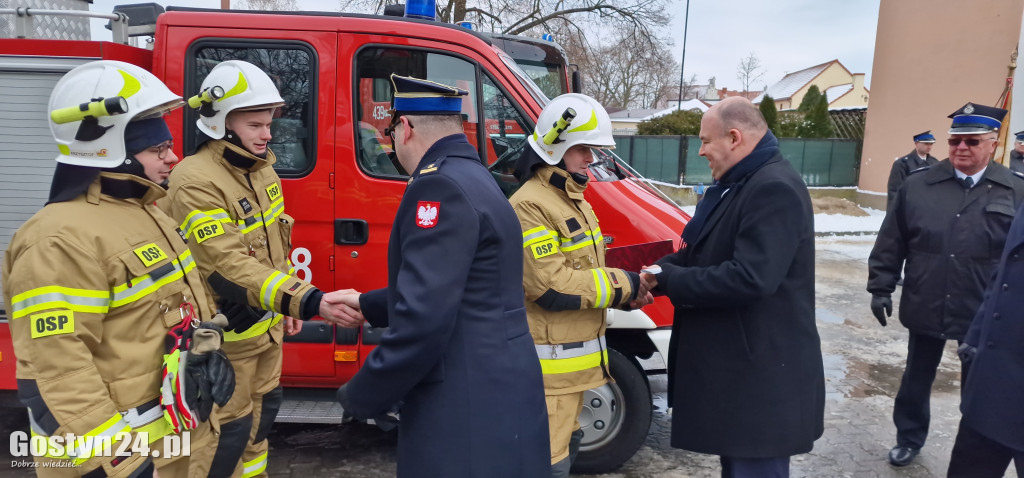 Przekazanie samochodów dla OSP Poniec i OSP Godurowo