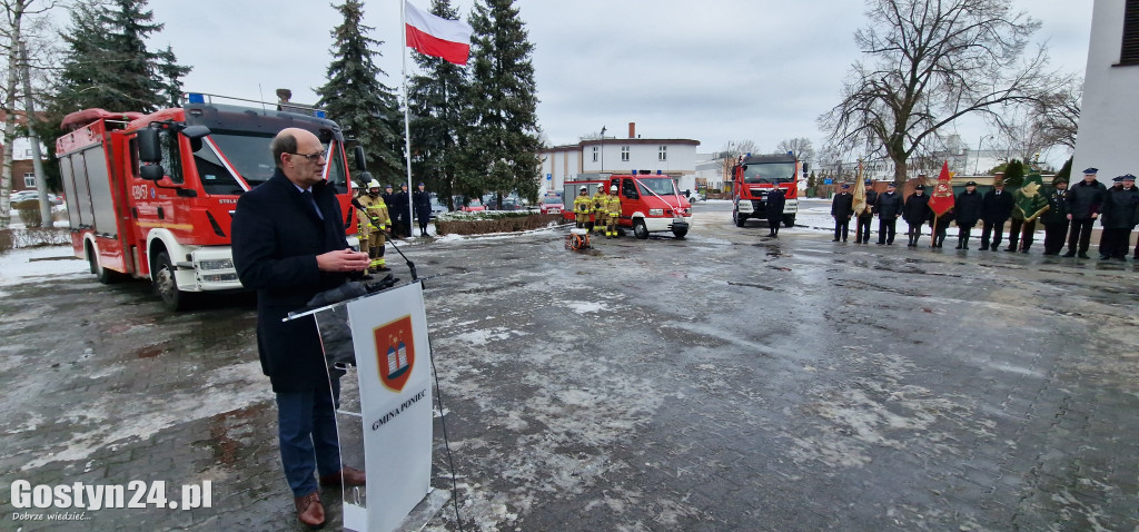Przekazanie samochodów dla OSP Poniec i OSP Godurowo
