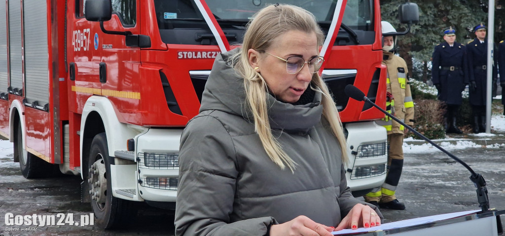 Przekazanie samochodów dla OSP Poniec i OSP Godurowo