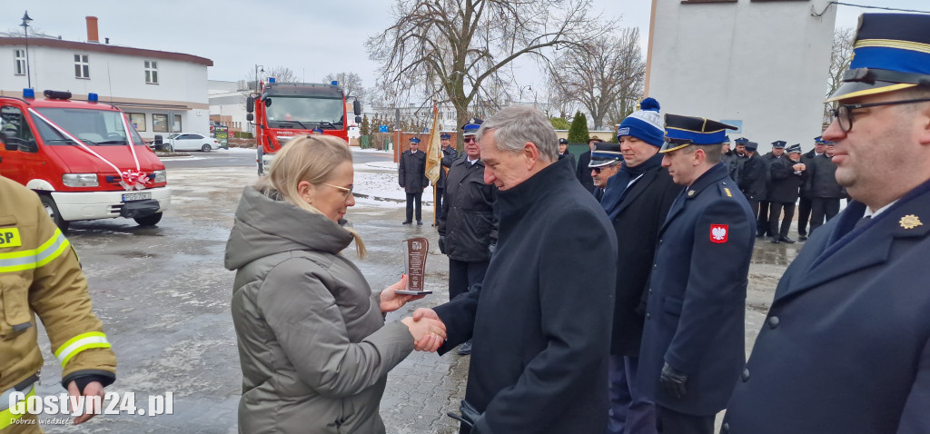 Przekazanie samochodów dla OSP Poniec i OSP Godurowo