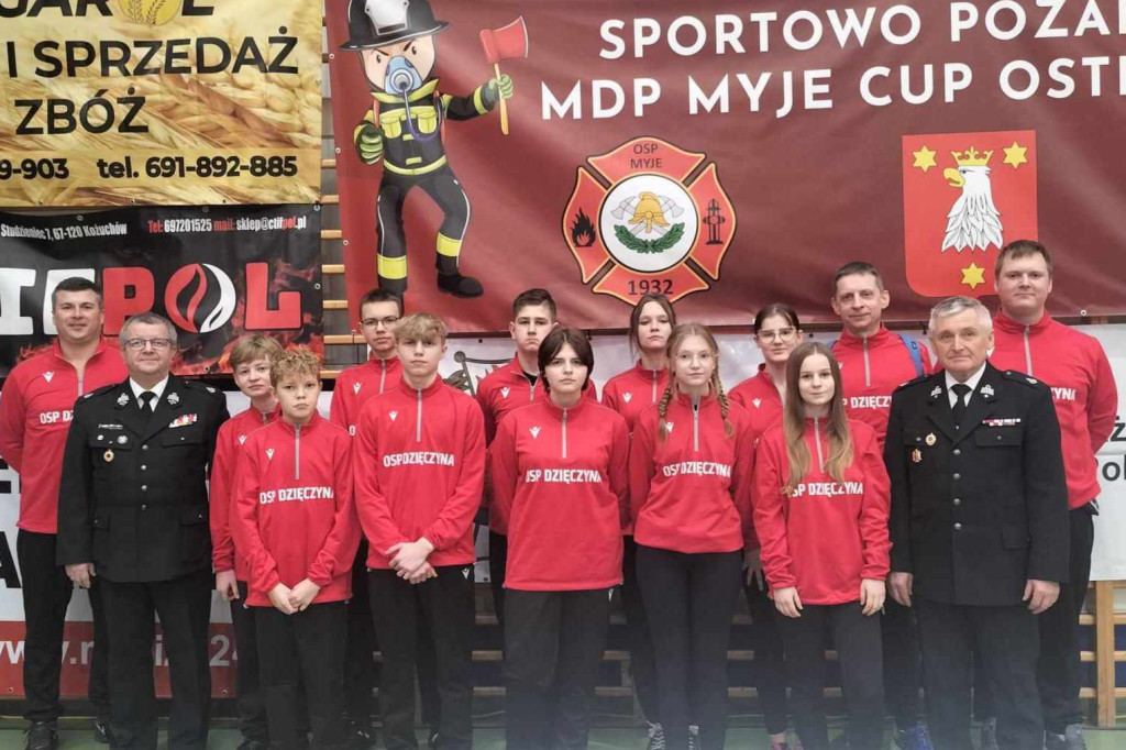 Pierwsze miejsce MDP Dzięczyna na ogólnopolskich zawodach