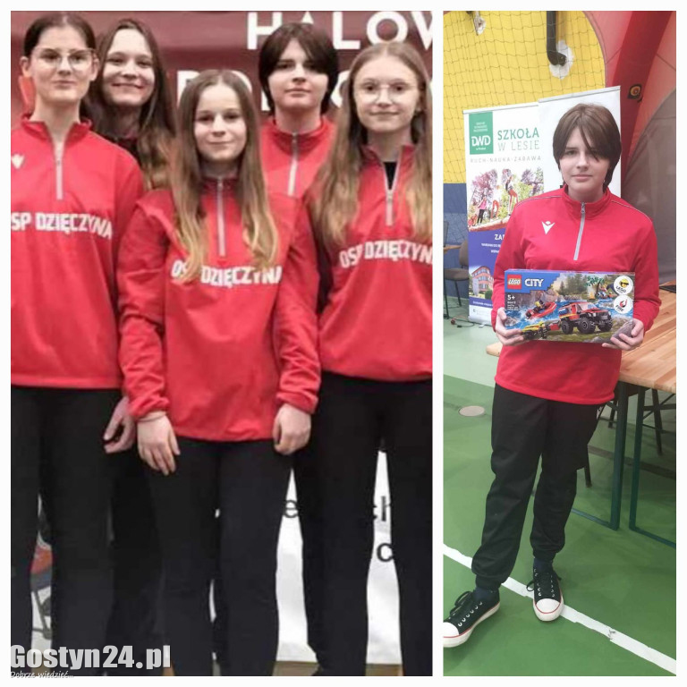 Pierwsze miejsce MDP Dzięczyna na ogólnopolskich zawodach